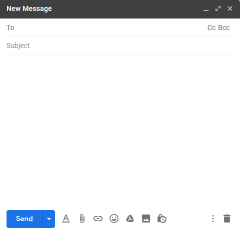 Gmail Compose New Mail