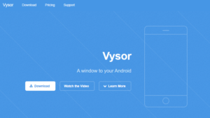 Read More About The Article Android Screen Mirror For Free With Vysor.