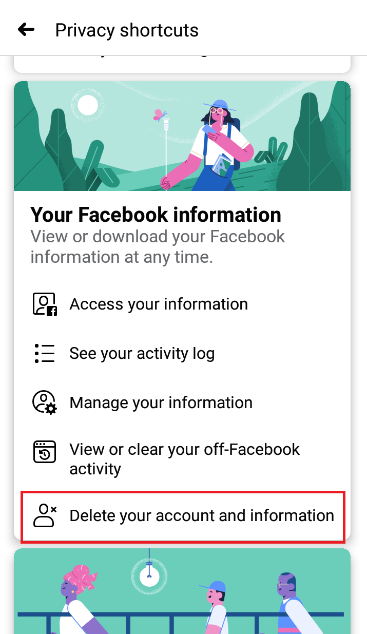 Delete Your Facebook Account And Information