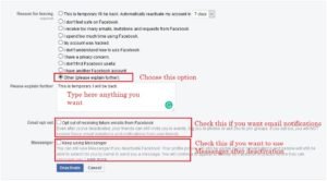 How To Deactivate A Facebook Profile