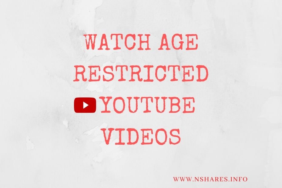 Read More About The Article How To Watch Age Restricted(18+) Youtube Videos?