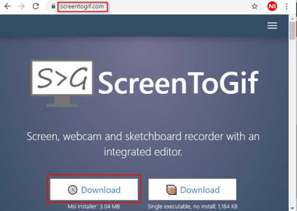 ScreenToGif 2.38.1 free instal