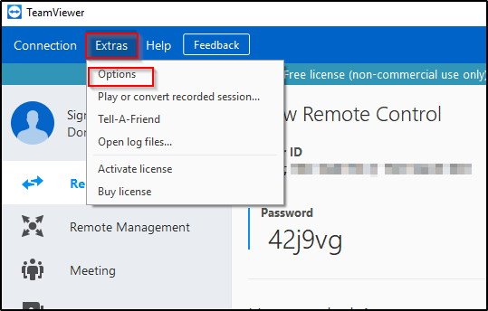 how to use teamviewer to connect to another computer