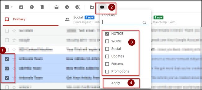 How To Label Multiple Emails In Gmail