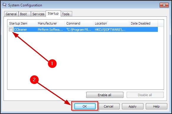 How to Disable Startup Programs Windows (10 & 7)?