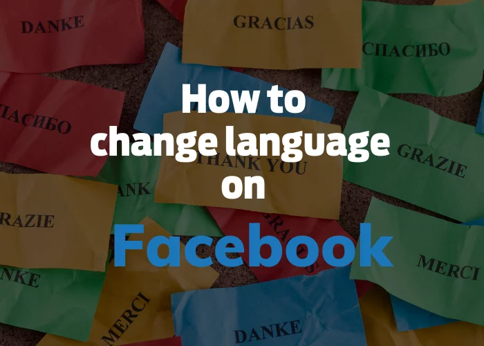 Change Language On Facebook