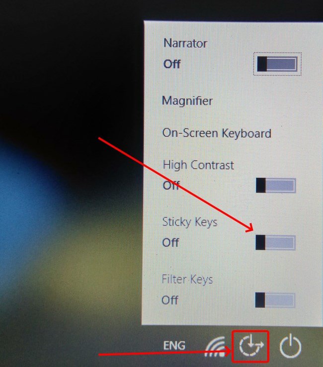 How To Turn Off Sticky Keys When The Computer Is Locked