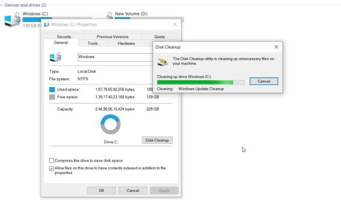 How to Delete Windows (Update)Backup Files in Windows 10