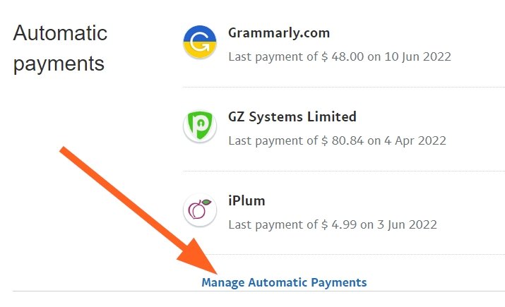 Paypal Automatic Payments